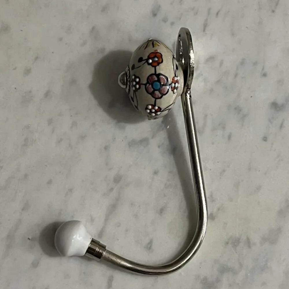 Boho Multi Colored Knob Wall Coat Hook